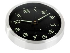 Nástěnné hodiny svítící 25cm