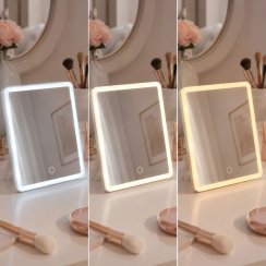 Kosmetické zrcadlo s led bezdrátovým osvětlením