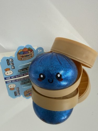 Antistresový velký knedlík třpitivý - mystery box