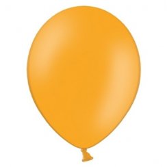 Latexové balónky pastelové oranžové 30cm - 10ks