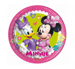 Papírové talířky Minnie 8ks 20cm
