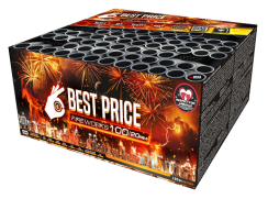 Kompaktní ohňostroj Best price Wild fire multi 100 ran / 20mm