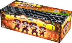 Kompaktný ohňostroj Mexico 109 ran / multikaliber