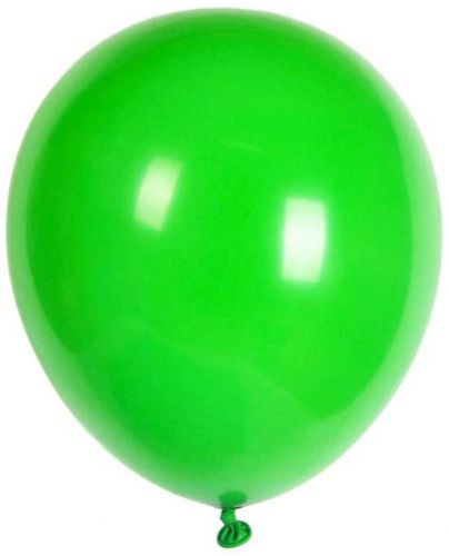 Latexové balóniky pastelové zelené 30cm - 10ks