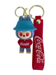 Prívesok na kľúče Labubu Coca Cola V1