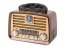 Retro přenosné radio
