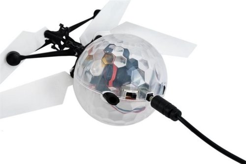 Lietajúce disco guľa ovládaná pohybom