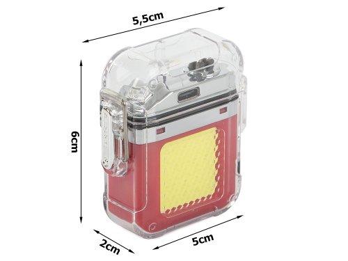 Plazmový zapalovač s LED lampou