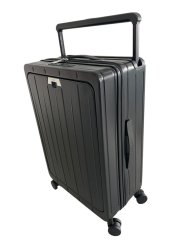 Elegantní prémiové střední zavazadlo černé