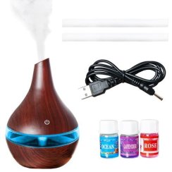 Zvlhčovač vzduchu s difúzorom 300ml, USB