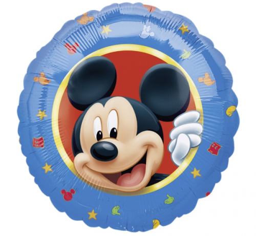 Fóliový balónek Mickeyho portrét 45cm