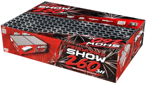 Sestavený ohňostroj Fireworks Show 260 ran / 20 mm