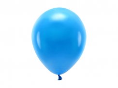 Latexové balóniky pastelové Eco - modrá 10ks 26cm