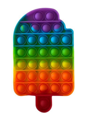 Pop It antistresová hračka Nanuk rainbow
