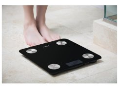 Kúpeľňová váha sklenená lcd