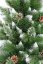 Umělý vánoční stromek Borovice se šiškami - Výška stromku: 220cm