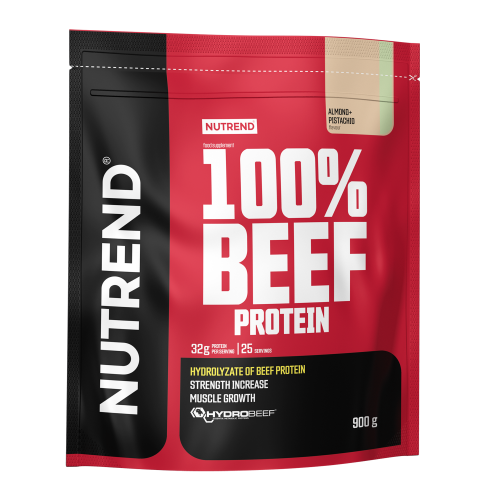 100% Beef Nutrend 900g - Příchuť: mandle+pistácie