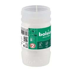 Hřbitovní svíčka vklad Bolsius 45h Hřbitovní svíčka vklad Bolsius 45h