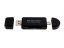 Čtečka karet sd microsd tf usb usb-c micro usb 3v1