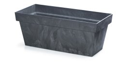 Truhlík CUBE CASE BETON EFFECT antracit 40cm Truhlík CUBE CASE BETON EFFECT antracit 40cm