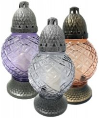 Hřbitovní lampa Koule
