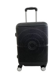 Malá cestovná bežová príručná čierna