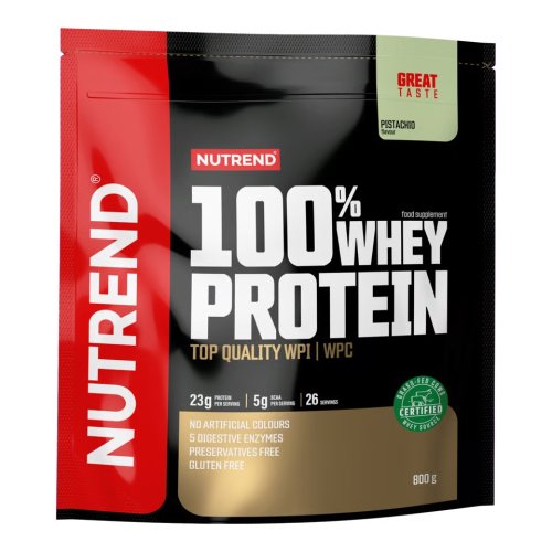 100% Whey Protein Nutrend  800g - Príchuť: pistácie