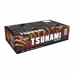 Kompaktný ohňostroj Tsunami 180 ran / 30 mm