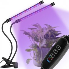 Lampa 20 LED pro růst rostlin 2ks