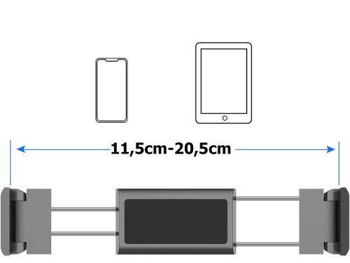 Držák mobilu a tabletu na opěrku sedadla