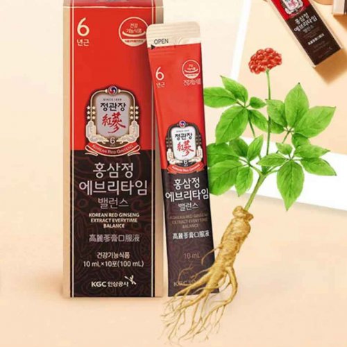KGC Kórejský Ženšen - červený extrakt 30x10 ml