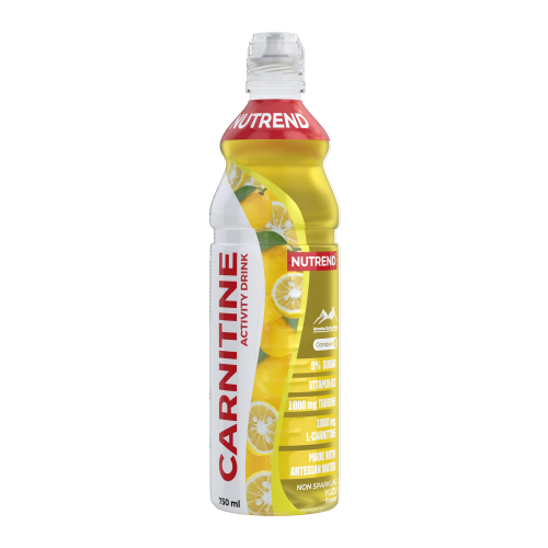 Carnitine Activity Drink 750ml Nutrend - Příchuť: eukalyptus+kiwi