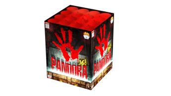 Kompaktní ohňostroj Pandora 16 ran / 50 mm