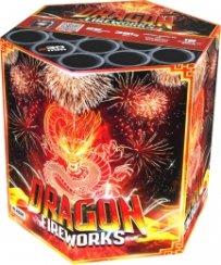 Kompaktní ohňostroj Dragon 19 ran / 30 mm Kompaktní ohňostroj Dragon 19 ran / 30 mm