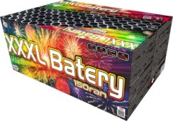 Pyrotechnika kompaktní ohňostroj XXXL 150 ran / 30 mm