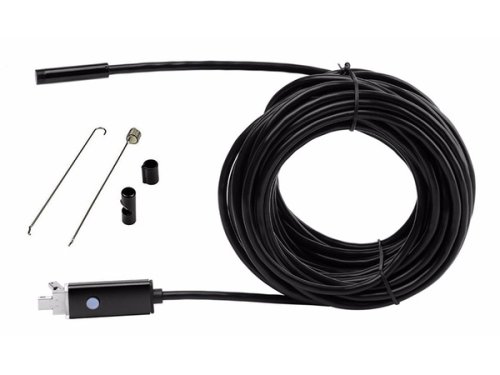 Endoskopická kamera android pc usb 10m led