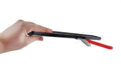 Magnetická lišta na nože čierna 33cm