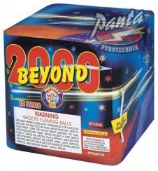 Kompaktní ohňostroj Beyond 2000 25 ran / 20 mm