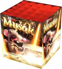 Kompaktný ohňostroj Myšák 25 ran / 30 mm Kompaktný ohňostroj Myšák 25 ran / 30 mm