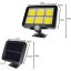 Solární nástěnné svítidlo 120 LED COB