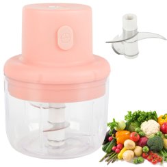 Sekáčik na zeleninu USB 250ml ružový Sekáčik na zeleninu USB 250ml ružový