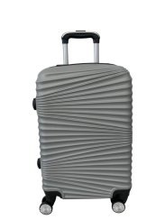 Malá cestovná sivá príručná batožina