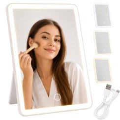 Kosmetické zrcadlo s led bezdrátovým osvětlením