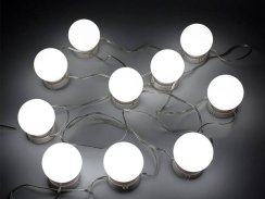 Zrcadlová LED světla make-up set 10 ks