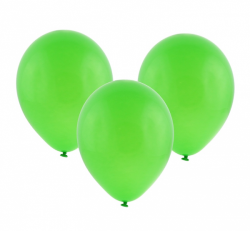 Latexové balóniky zelené - 10ks