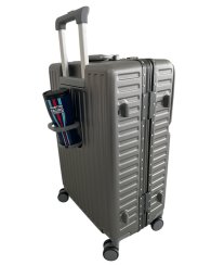 Cestovní prémiové střední zavazadlo šedé