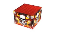 Kompaktní ohňostroj Dumbum mini 49 ran / 25 mm Kompaktní ohňostroj Dumbum mini 49 ran / 25 mm