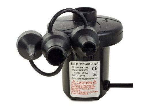 Elektrická pumpa na nafukování matrací nápajení do auta