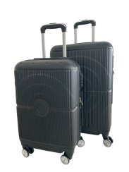Sada cestovních zavazadel černá 2ks