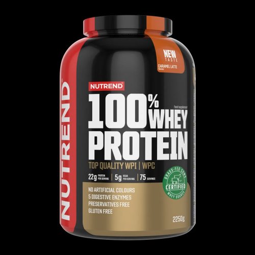 100% Whey Protein Nutrend 2250g - Příchuť: čokoláda+kakao